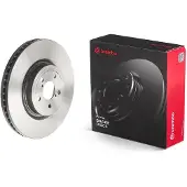 Brembo Jarrulevy 09A87011 edessä, tuuletettu, 1 Kappale