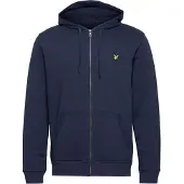 Lyle & Scott Zip Through Hoodie - Navy - XL
