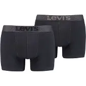 Levi's Levis Men Mel Wb Boxer Brief Org Co 2P - Black - S