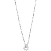 Sno of sweden Eira Pearl Circle Pendant Neck Silver and White 50c