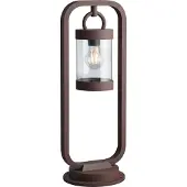 TRIO Lighting Pylväsvalaisin SAMBESI, himmennettävä, Ruskea/ruoste, Alumiini, Moderni