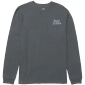 Salty Crew Props Pitkähihainen T-paita charcoal Koko S