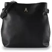Patrizia pepe Crossbody-laukku Nahka 30.5 cm Musta