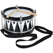 Magni Toys Drum With Harlequin, Black - Multi/patterned - 13.5X24X24CM