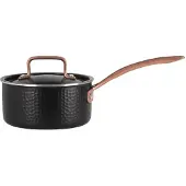 Pepper Kattila kannella 16 cm / 1,6 litraa - Musta