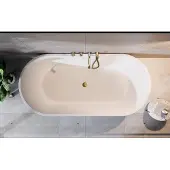 Besco Amme Deeva Glam Gold, 180 x 80 cm, kultaisella kannella