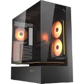 Cougar Gehaeuse Midi-Tower CFV235, ARGB, Glas, Schwarz (CGR-2DA4B)