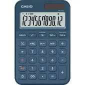 Casio MS-20YC -pöytälaskin, 12 numeroa, tummansininen