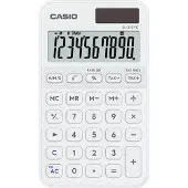 Casio SL-310YC, Tasku, Perus, 10 lukua, Akku/Aurinko, Valkoinen (SL-310YC-WE)