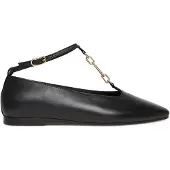 Tommy Hilfiger Nauhaballerina musta