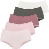 LASCANA Alushousut oliivi / roosa / eosiini / pastellinpinkki / valkoinen
