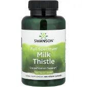 Swanson Health Täyden spektrin maitohorsma 500 mg - 100 kapselia