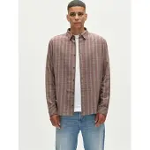Gabba Sven Reg Herri Ls - Brown - S