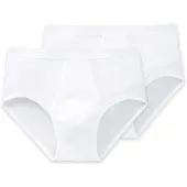 Schiesser Sportsbrief - White - XL