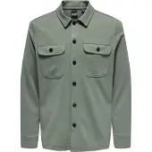 Only & Sons Onsnewkodyl Overshirt Sweat Noos - Khaki green - L