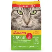 Josera SensiCat kuivaruoka herkille kissoille siipikarjan kanssa, 10 + 1 kg