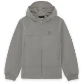 Lyle & Scott Tonal Eagle Softshell Jacket - Grey - 14-15