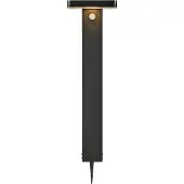 Nordlux LED-aurinkokäyttöinen polkuvalo Rica Square, kulmikas Square, Musta, Metalli, Moderni,