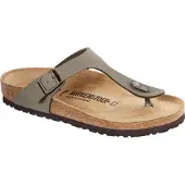 Birkenstock for man. 43391 Gizeh Birko-Flor Sandals (Regular Fit) grey (37), Flat, None, Casual