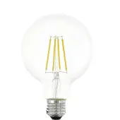 Eglo LED-lamppu G95 Globe 7.3W/827 806 lumen clear 3-step dimmable E27