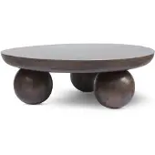 Jakobsdals Mira Sohvapöytä Ø90 Cm - Sohvapöydät Mangopuu Ruskea - N812310-77