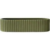 DBKD Stripe kynttilänjalka 30 cm Vihreä