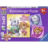 Ravensburger Paw Patrol Glamourous Girls 3X49P - Multi/patterned - ONE SIZE