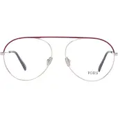 Tod'S TO5247 55/15/140 Matte punaiset metalliset silmälasit Naisille TO5247