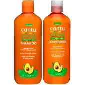 Cantu Avocado Conditioner syväkosteuttava hoitoaine aaltoileville ja kiharille hiuksille 400 ml