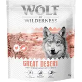 Wolf of Wilderness 4x1kg Adult Great Desert kalkkuna koiran kuivaruoka