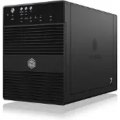 Raidsonic Icy Box IB-3640SU3 - ulkoinen kiintolevykotelo neljälle kiintolevylle, USB 3.0/eSATA liitäntään