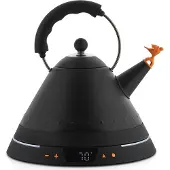 Alessi - MG32 Vedenkeitin 1,5L Musta/Oranssi