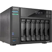 Asustor LOCKERSTOR 6, NAS, Työpöytä, Intel Celeron, N5105, 8 GB, DDR4 (90-AS6706T00-ME30)