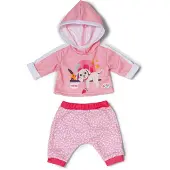 Baby Born Jogging Suit Pink 43Cm - Pink - 43 CM