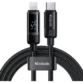 Mcdodo Laturikaapeli USB-C Salamannopea Lataus iPhonelle 1M LED