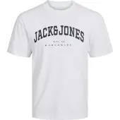 Jack & Jones Jjecaleb Varsity Tee Ss O-Neck Noos Jnr - White - 128