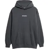 Superdry for man. M2013727A Loose-fitting hooded sweatshirt with printed micro-logo print grey (XL), Casual, Cotton