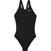 Nike SWIM Hydrastrong Solid Fastback One Piece - Black - 120-130