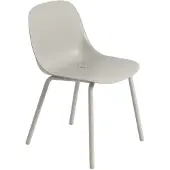 Muuto Fiber Outdoor Ruokailutuoli Grey