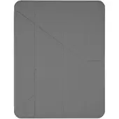 POMOLOGIC - BookFold Clear for iPad Air 13 M2/M3/M4 Clear/Grey