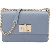 Furla 1927 Crossbody-laukku Nahka 20 cm Sininen