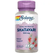 Solaray Shatavari 500mg Kapselit 60 Yksiköt