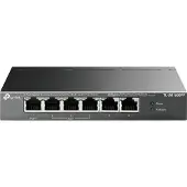 TP-LINK – 6-Port Gigabit Desktop Switch with 3-Port PoE+ and 1-Port PoE++ (TL-SG1006PP)