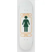 Girl Malto 93 Til Khaki 8.5" Skeittilaudan dekki white Koko Uni