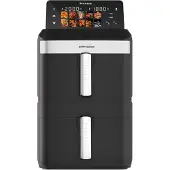 Taurus Air Duo Slim 973002000, 13 l, 2800 W, airfryer, musta