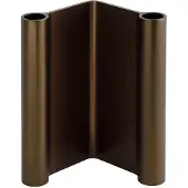 Muuto Pair kynttilänjalka 18 cm Ruskea