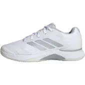 Adidas Urheilukengät 'Avacourt 3 Clay' hopea / valkoinen