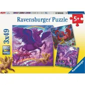 Ravensburger Palapelit Mythical Majesty 3x49