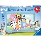 Ravensburger Palapelit 2 x 12 kappaletta: Hauskanpitoa Blueyn kanssa
