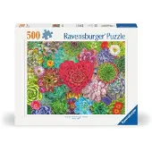 Ravensburger Succulent Love 500P - Multi/patterned - ONE SIZE
